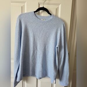 J. Crew Light Blue Crewneck Sweater